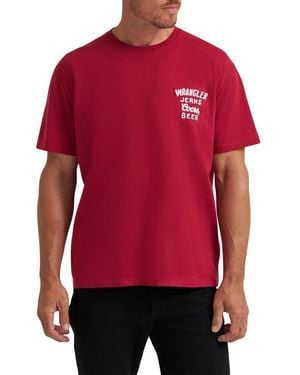 Wrangler X Coors Embroidered Logo T-Shirt