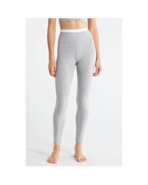 Beyond Yoga Space Dye High Waist Midi Leggings - Gray