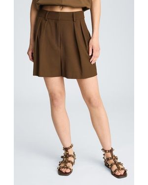 Kenneth Cole Pleated Shorts - Black