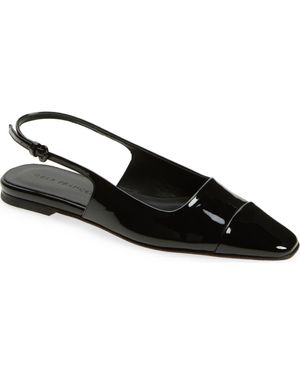 Dear Frances Tia Slingback Flat - Black