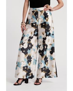 Frances Valentine Palazzo Pant Morning Dew - Multicolor