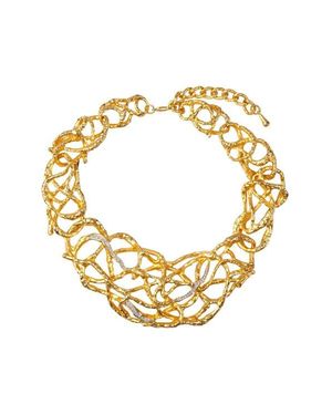 Susan Caplan 1994 Vintage Elizabeth Taylor Necklace - Metallic