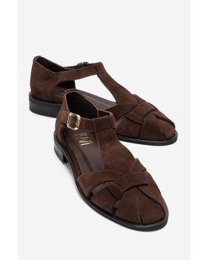 Forever & Always Shoes Dexara Leather Sandal - Brown