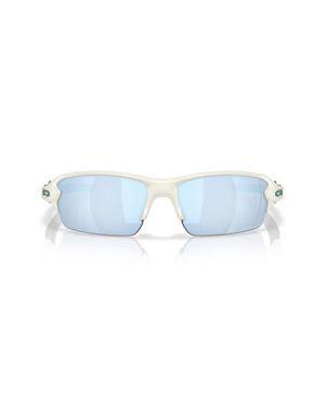 Oakley Flak 2.0 Xl 61Mm Polarized Rectangular Sunglasses - Blue