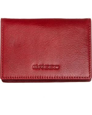 Breed Porter Bi Fold Wallet - Red