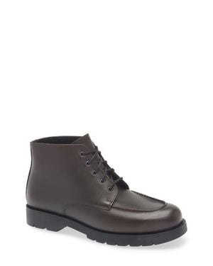 Kleman Oxal Kp Lugged Leather Boot - Brown
