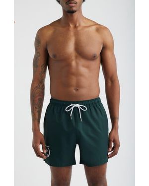MAVRANS Clubhouse Swim Trunks - Blue