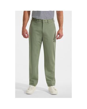 Lands' End Traditional Fit Flex Performance Golf Pants - Green
