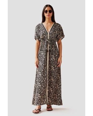 Omika Pia Caftan - Multicolor