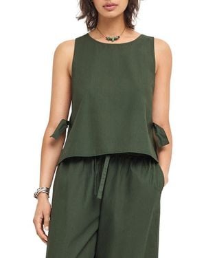 Vitamin A Parker Organic Cotton Tank Top - Green