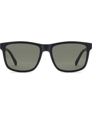 Fossil Fos 3187/G/S 57Mm Rectangular Sunglasses - Gray