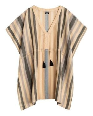 Echo Cabana Stripe Caftan - Natural