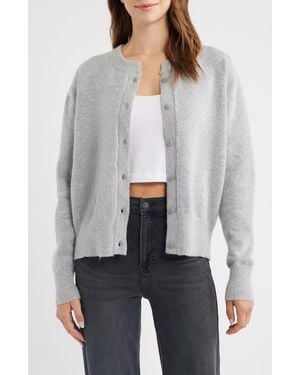 Princess Polly Melancholia Cardigan - Gray