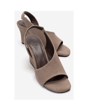 Prologue Shoes Zyra Wedge Sandal - Gray