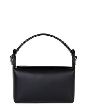 WE-AR4 The Pastry Box 20 Leather Top Handle Bag - Black