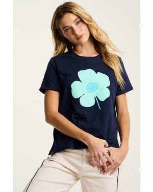 Lisa Todd Posy Posse Tee - Blue