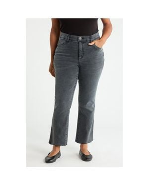 Wit & Wisdom Bennett Skyrise Barely Bootcut Jeans - Gray