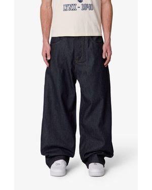 MNML Darted Baggy Baggy Leg Jeans - Blue