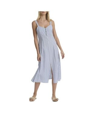 Splendid Madelyn Stripe Midi Dress - Blue
