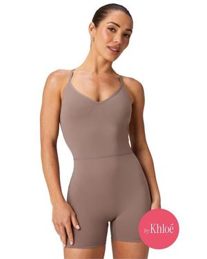 Fabletics Booty Scrunch Pureluxe V-Back Jumpsuit 4 - Multicolor