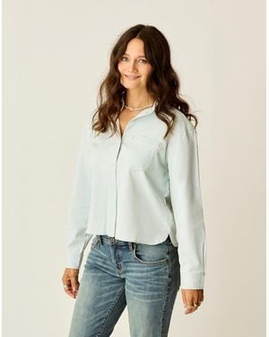 Carve Designs Claire Twill Shirt - Natural