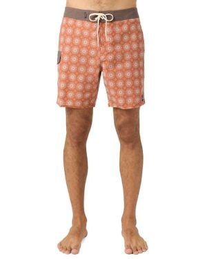 O'neill Sportswear Line-Up 17 Board Shorts - Orange
