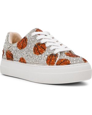 Betsey Johnson Sidny Platform Sneaker - Gray