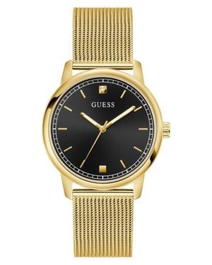 Guess Chandler Mesh Strap Watch, 40Mm - Metallic