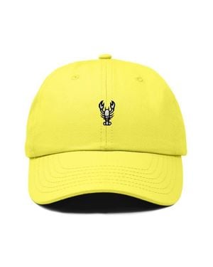 Alix Lobster Dad Cap - Yellow