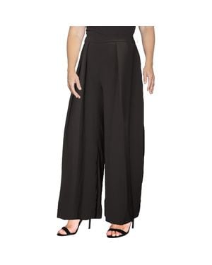 Standards & Practices High Waist Wide Leg Pants - Black