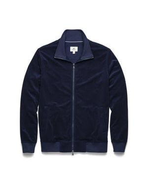 Surfside Supply Frank Saltwater Terry Track Jacket - Blue