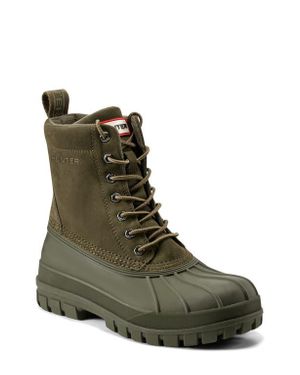 HUNTER Southall Waterproof Insulated Boot - Green