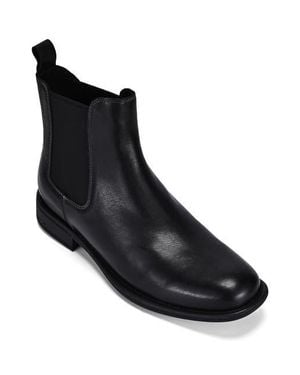 Old Trend Classic Genuine Leather Versatile Everyday Chelsea Boot - Black
