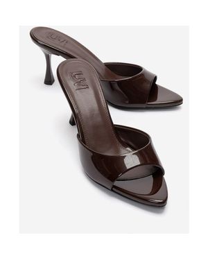 Prologue Shoes Tiera Stiletto Sandal - Brown