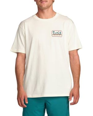 Billabong Range Adventure Division Organic Cotton Graphic T-Shirt - White