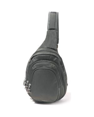 Baggallini Securtex Anti-Theft Multi Zip Sling - Black