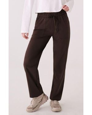 Lolë Olivie Straight Leg Pants - Black