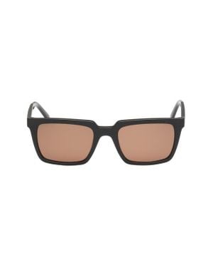Abercrombie & Fitch 52Mm Rectangular Sunglasses - Multicolor