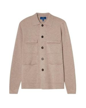Robert Talbott Landon Sweater Jacket - Natural