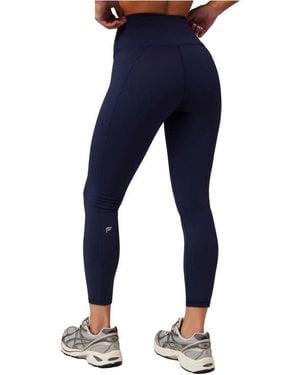 Fabletics Define Powerhold High-Waisted Legging 7/8 Legging - Blue