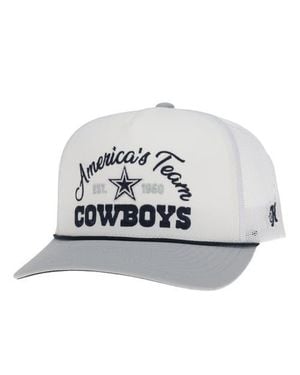 Hooey Dallas Cowboys America's Team Trucker Adjustable Hat - Metallic