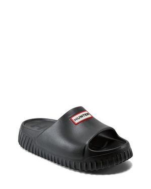 HUNTER Finn Slide Sandal - Black