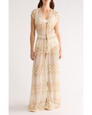 Ramy Brook Katherine Cover-Up Maxi Dress - Natural