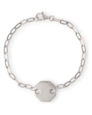 Off-White c/o Virgil Abloh Hex Nut Tag Bracelet - Metallic