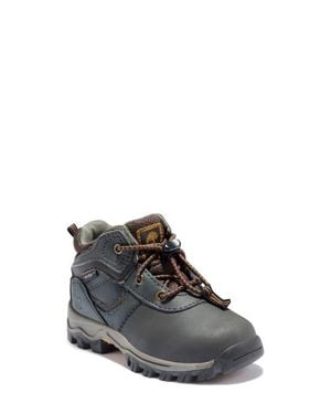 Timberland Kids' Mt. Maddsen Waterproof Hiking Boot - Gray