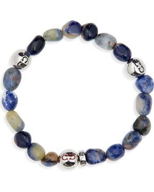 Ferragamo Baroque Beaded Bracelet - Blue