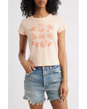 GOLDEN HOUR North Shore Cotton Graphic T-Shirt - Blue
