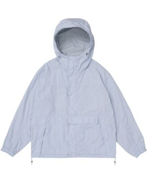 vowels Reversible Shell Jacket - Blue