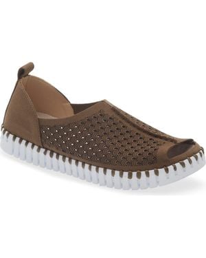 Ilse Jacobsen Tulip 9377 Slip-On Shoe - Brown