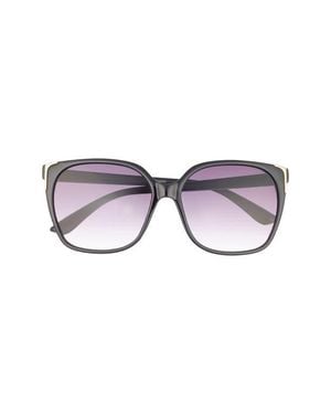 BP. Oversize Gradient Cat Eye Sunglasses - Black